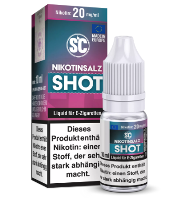 SC 50/50 Nikotin Salz Shot 20mg/ml - 10ml