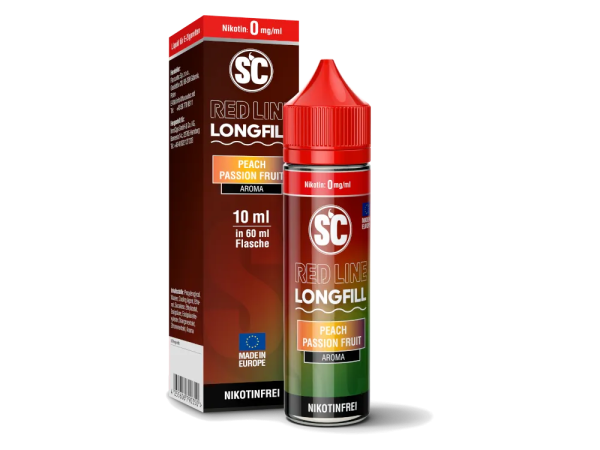 SC Red Line Longfill Peach Passion Fruit 10ml