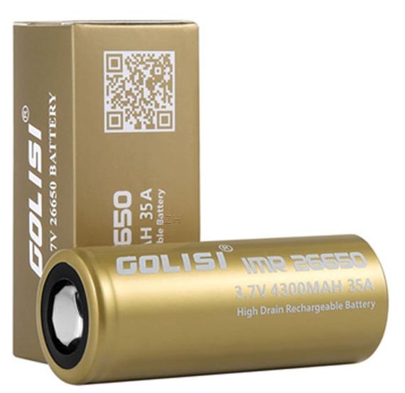 Golisi S43 26650 35A 4300mAh Lithium-Ionen Akku