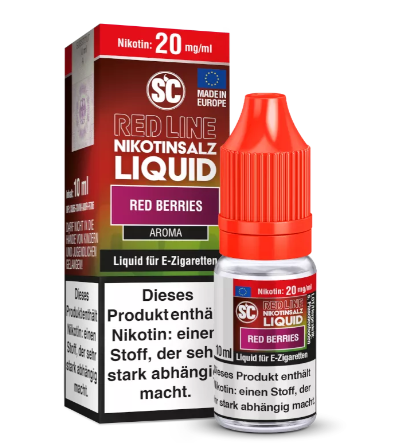 SC Red Line Red Berries Nikotinsalz Liquid 10mg/20mg