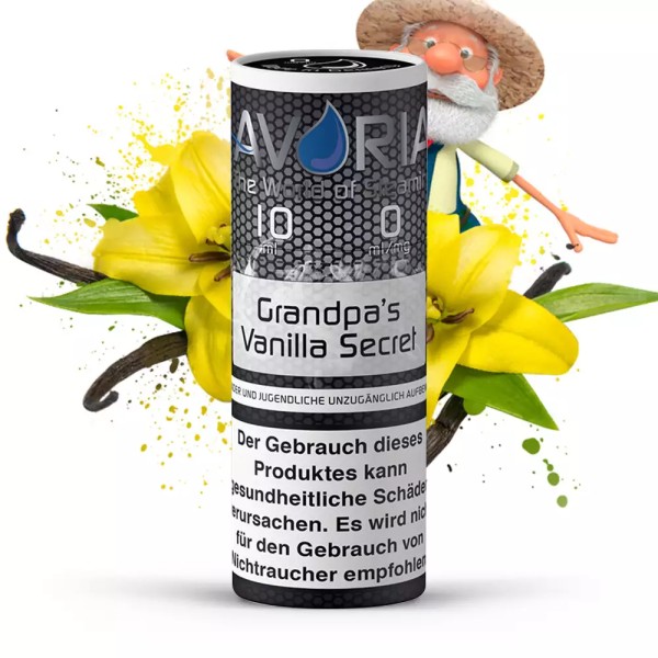 Grandpa&#039;s Vanilla Secret Avoria Liquid 10ml