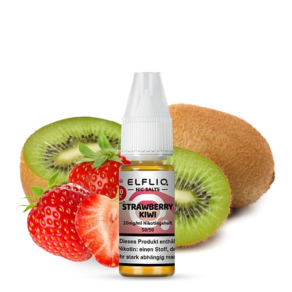 ELFBAR Strawberry Kiwi Nikotinsalzliquid (Erdbeere &amp; Kiwi) - Elfliq