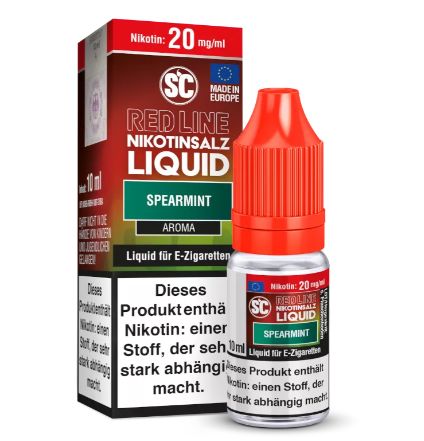 SC Red Line Spearmint Nikotinsalz Liquid 10mg/20mg
