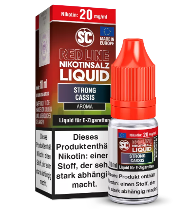 SC Red Line Strong Cassis Nikotinsalz Liquid 10mg/20mg