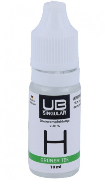 Ultrabio Singular H Grüner Tee Aroma 10ml