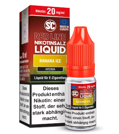SC Red Line Banana Ice Nikotinsalz Liquid 10mg/20mg