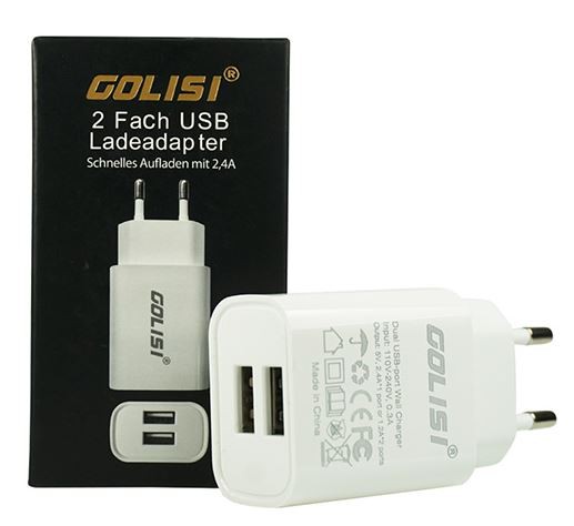 Golisi 2 Port USB Netzteil